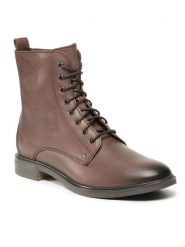 Lasocki Trzewiki ARC-NEW2-03 Brązowy. Brązowe botki Lasocki, bez wzorów, ze skóry, bez obcasa, na płaskiej podeszwie, bez zapięcia. Za 215.99 zł.