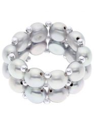 ATELIERS SAINT GERMAIN Pierścionek perłowy w kolorze szarym rozmiar: onesize. Szare pierścionki ATELIERS SAINT GERMAIN, z perłą. Za 130.99 zł.