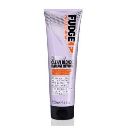 Fudge Everyday Clean Blonde Damage Rewind Conditioner Fioletowa odżywka lekko tonująca włosy blond do codziennej pielęgnacji Odżywki do włosów 250 ml. Odżywki do włosów Fudge. Za 101.49 zł.