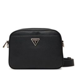 Torebka Guess. Czarne listonoszki Guess, z aplikacjami, bez dodatków. Za 529.99 zł.