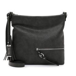 Tamaris Torebka Naramienna TAS Nele Torby na ramię 1 ct Czarny Damski. Czarne torby na ramię Tamaris, bez wzorów, z materiału, eleganckie, na ramię, bez dodatków. Za 214.99 zł.
