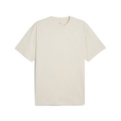 Koszulka unisex Essentials Elevated PUMA Alpine Snow White. Białe koszulki sportowe Puma, bez wzorów, z materiału, bez ramiączek. Za 109.00 zł.