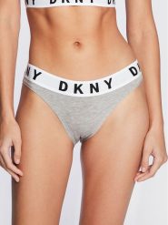 DKNY Figi klasyczne DK4513 Szary. Szare figi DKNY, s, bez wzorów, z bawełny. Za 59.99 zł.