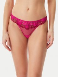 Guess Stringi O5GE09 KCQ80 Różowy. Czerwone stringi Guess, z aplikacjami, z syntetyku. Za 119.99 zł.
