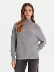 ViCOLO Sweter 77050F Szary Regular Fit. Szare swetry ViCOLO, m, bez wzorów, z kaszmiru, bez ramiączek. Za 939.99 zł.