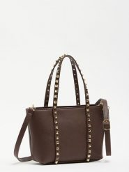 Lucky Bees Torebka w kolorze brązowym - 37 x 35 x 8 cm rozmiar: onesize. Brązowe torby na ramię Lucky Bees, bez wzorów, z materiału, na ramię, bez dodatków. Za 178.79 zł.