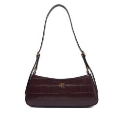 Torebka Calvin Klein. Czerwone torebki klasyczne Calvin Klein, bez wzorów, bez dodatków. Za 469.99 zł.