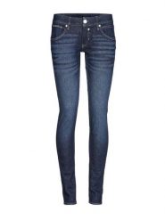 Herrlicher Dżinsy - Skinny fit - w kolorze granatowym rozmiar: W25. Niebieskie jeansy Herrlicher, bez wzorów. Za 101.23 zł.