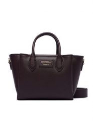 Emporio Armani Torebka EW002328 AF17799 Bordowy. Czerwone torebki klasyczne Emporio Armani, bez wzorów, ze skóry, bez dodatków. Za 1,464.00 zł.