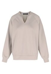 Bluza z dekoltem w serek B-KAYA. Brązowe bluzy Volcano, m, bez wzorów, z elastanu, bez kaptura. Za 149.99 zł.