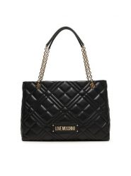 LOVE MOSCHINO Torebka JC4145PP1OLA0000 Czarny. Czarne torebki klasyczne Love Moschino, bez wzorów, ze skóry, bez dodatków. Za 979.99 zł.