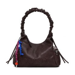 Torebka Desigual. Brązowe torebki klasyczne Desigual, bez wzorów, bez dodatków. Za 379.99 zł.