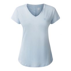 T-shirt Damski Sportowy. Niebieskie koszulki sportowe Dare 2b, bez wzorów, bez ramiączek, trekkingowe. Za 89.99 zł.