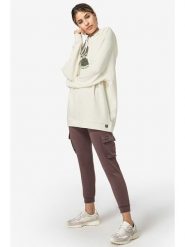 Super.natural Bluza "Snow Cat" w kolorze białym rozmiar: M. Białe bluzy super.natural, m, bez wzorów, z wełny, z kapturem. Za 339.99 zł.