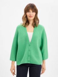 American vintage Damski kardigan z wełną - Damsville Kobiety Sztuczne włókno zielony jednolity, M/L. Zielone kardigany American Vintage, l, bez wzorów, z wełny. Za 629.95 zł.
