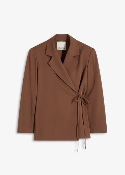 Żakiet oversize. Czarne marynarki i żakiety bonprix, bez wzorów. Za 189.99 zł.
