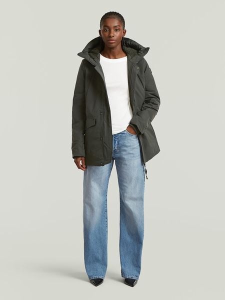 G-Star Parka w kolorze antracytowym rozmiar: L. Czarne parki G-Star, l, retro, bez kaptura. Za 604.95 zł.