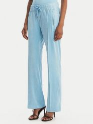 Juicy Couture Spodnie dresowe Tina JCWBJ126327 Błękitny Straight Leg. Niebieskie spodnie dresowe Juicy Couture, l, bez wzorów, z dresówki. Za 399.99 zł.