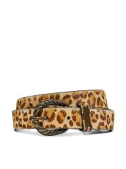 Pepe Jeans Pasek Damski PL020860 Brązowy. Brązowe paski Pepe Jeans, bez wzorów, z jeansu. Za 149.99 zł.