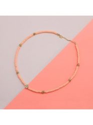 Heliophilia Naszyjnik z elementami ozdobnymi - dł. 40 cm rozmiar: onesize. Żółte naszyjniki Heliophilia, z cyrkonią, metalowe. Za 34.99 zł.