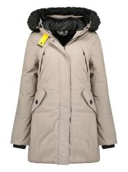 Canadian Peak Parka "Cheri" w kolorze beżowym rozmiar: M. Brązowe parki Canadian Peak, m, bez kaptura. Za 245.38 zł.