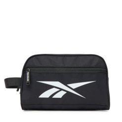Kosmetyczka Reebok. Czarne kufry i kosmetyczki Reebok, bez wzorów, z materiału, bez dodatków. Za 69.99 zł.