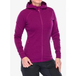 Bluza z kapturem damska Rab Nexus Hoody. Fioletowe bluzy RAB, s, bez wzorów, z kapturem. Za 377.99 zł.