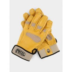 Rękawice do asekuracji Petzl Cordex Plus. Żółte rękawiczki PETZL, bez wzorów, sportowe. Za 222.99 zł.