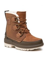 Sorel Botki Torino™ II Wp NL4958 Brązowy. Brązowe botki Sorel, bez wzorów, ze skóry, bez obcasa, na płaskiej podeszwie, bez zapięcia. Za 729.99 zł.