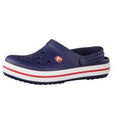 Kapcie Crocs Crocband szare unisex. Niebieskie obuwie domowe Crocs, bez wzorów, bez zapięcia. Za 289.99 zł.