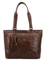 HIDE & STITCHES Skórzana torebka w kolorze brązowym - 37 x 29 x 8 cm rozmiar: onesize. Brązowe torby na ramię HIDE & STITCHES, bez wzorów, z materiału, na ramię, bez dodatków. Za 347.99 zł.