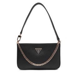 Torebka Guess. Czarne torebki klasyczne Guess, z aplikacjami, bez dodatków. Za 549.99 zł.
