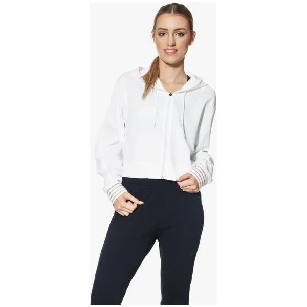 Puma Bluza Fusion Fz , biały, rozmiar S. Białe bluzy Puma, s, bez wzorów, z materiału, bez kaptura. W wyprzedaży za 179.99 zł.