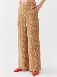 MICHAEL Michael Kors Spodnie materiałowe MF330K0AR4 Żółty Relaxed Fit. Żółte spodnie materiałowe MICHAEL Michael Kors, bez wzorów, z materiału. Za 649.99 zł.