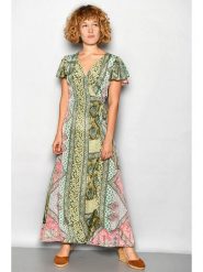 H.H.G. Sukienka ze wzorem rozmiar: L. Sukienki H.H.G., l, bez wzorów, bez kołnierzyka, bez ramiączek, maxi. Za 83.45 zł.