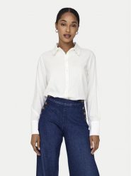 ONLY Koszula Berit 15320243 Biały Regular Fit. Białe koszule Only, m, bez wzorów, z wiskozy, bez kołnierzyka, bez ramiączek. Za 109.99 zł.