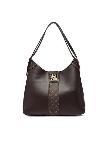 Nine West Torebka ETHERAL BEAUTY-JH7308 Brązowy. Brązowe torebki klasyczne Nine West, bez wzorów, ze skóry, bez dodatków. Za 349.99 zł.