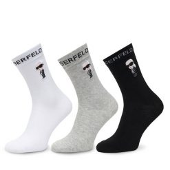 Skarpety długie KARL LAGERFELD. Skarpety KARL LAGERFELD, bez wzorów. Za 129.99 zł.