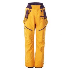 Spodnie narciarskie damskie Elbrus Svean Wo's - żółte, Rozmiar S. Żółte spodnie narciarskie ELBRUS, m, bez wzorów, z elastanu, narciarskie. Za 799.00 zł.