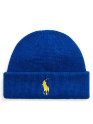 Polo Ralph Lauren Czapka 455931421002 Niebieski. Niebieskie czapki Polo Ralph Lauren, bez wzorów, z wełny. Za 469.99 zł.