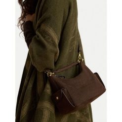 Torebka LAUREN RALPH LAUREN. Brązowe torebki klasyczne Lauren Ralph Lauren, bez wzorów, bez dodatków. Za 1,799.00 zł.