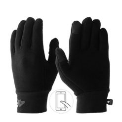 Rękawice uniseks 4F. Czarne rękawiczki 4f, bez wzorów. Za 60.99 zł.