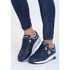 Granatowe Buty Sportowe Messing Around. Obuwie sportowe Born2be, bez zapięcia. Za 79.99 zł.