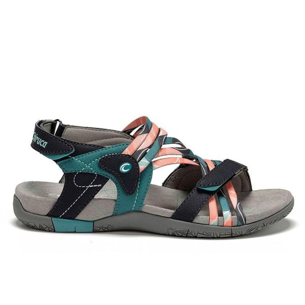 Sandały turystyczne damskie Chiruca Maldivas 08. Brązowe sandały Chiruca, bez wzorów, sportowe, bez obcasa, bez zapięcia. Za 246.00 zł.