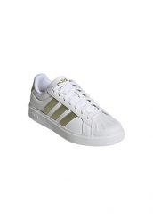 Buty ADIDAS STREETTALK Biały. Białe trekkingi Adidas, z materiału, trekkingowe. Za 313.10 zł.