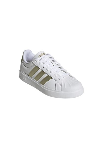 Buty ADIDAS STREETTALK Biały. Białe trekkingi Adidas, z materiału, trekkingowe. Za 313.10 zł.