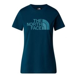 The North Face Koszulka S/S Easy Nf0A8A6D4Oj. Niebieskie koszulki sportowe The North Face, bez wzorów, bez ramiączek. Za 134.99 zł.