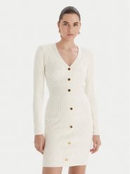 Marciano Guess Sukienka 5BGK04 5661Z Écru Slim Fit. Sukienki Marciano Guess, z aplikacjami, z dzianiny, bez kołnierzyka, bez ramiączek. Za 1,089.00 zł.