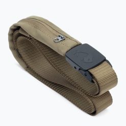 Pasek do spodni Tatonka Travel Belt 32mm GREEN 2864.343. Zielone spodnie sportowe Tatonka, na lato, bez wzorów, trekkingowe. Za 59.99 zł.
