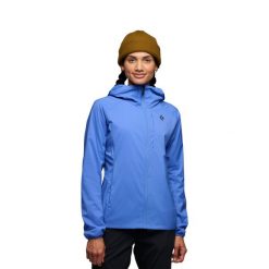 Izolowana bluza z kapturem damska Black Diamond Alpine Start. Niebieskie bluzy sportowe Black Diamond, bez wzorów, z kapturem. Za 937.50 zł.